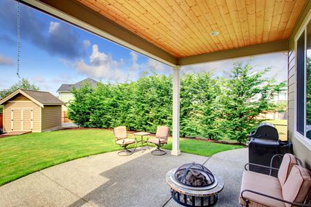 Patio cleaning